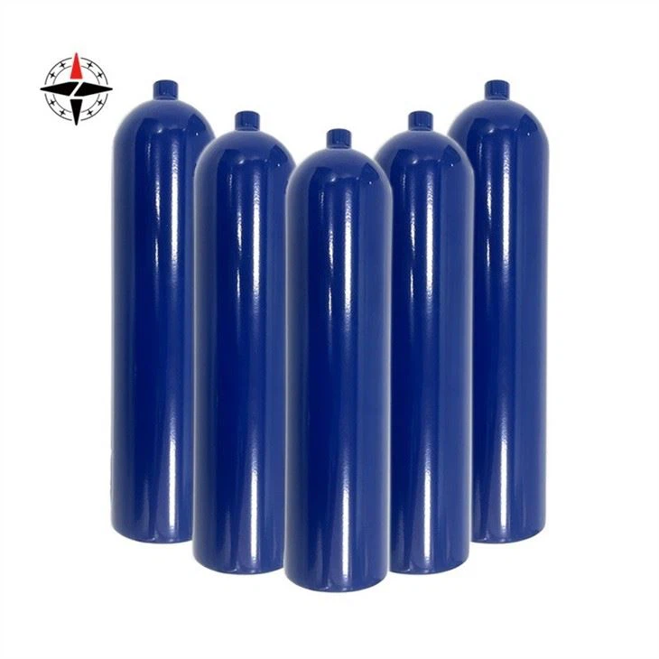 N2O cylinder with nozzle