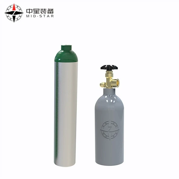 20lb Aluminum CO2 Cylinder with CGA320 Valve