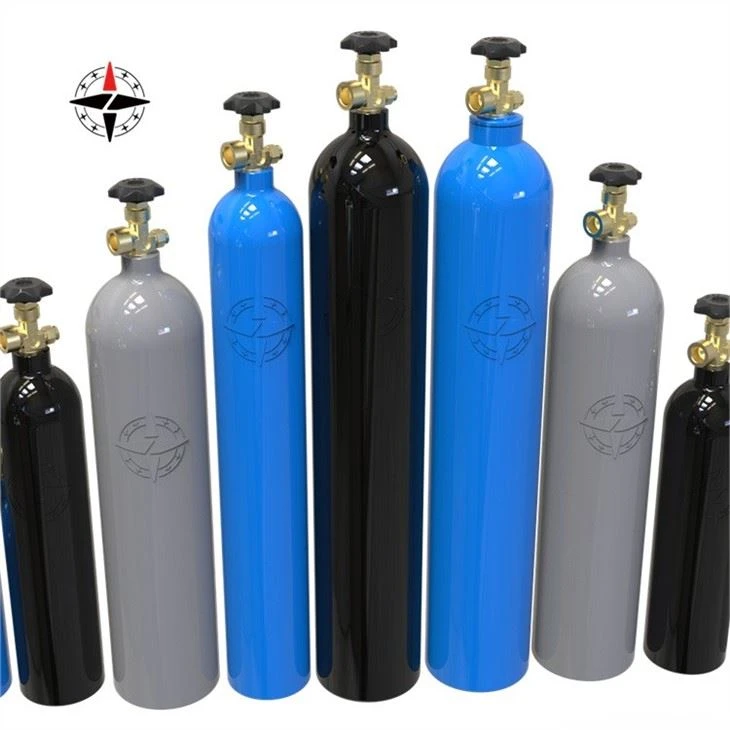Industrial gas tank