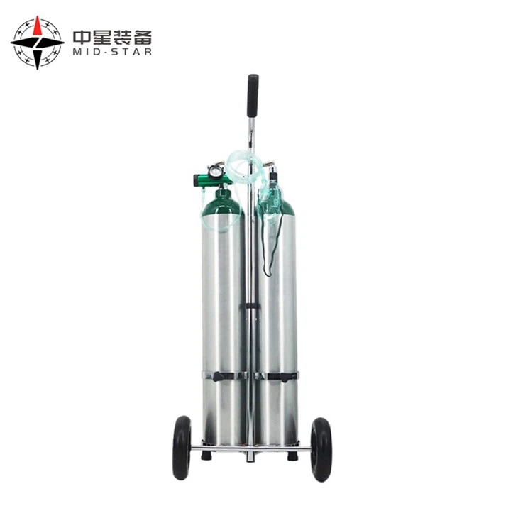 oxygen equipment for the patient's therapy