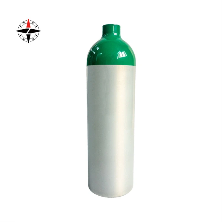 M6酸素ボンベ アルミボンベ